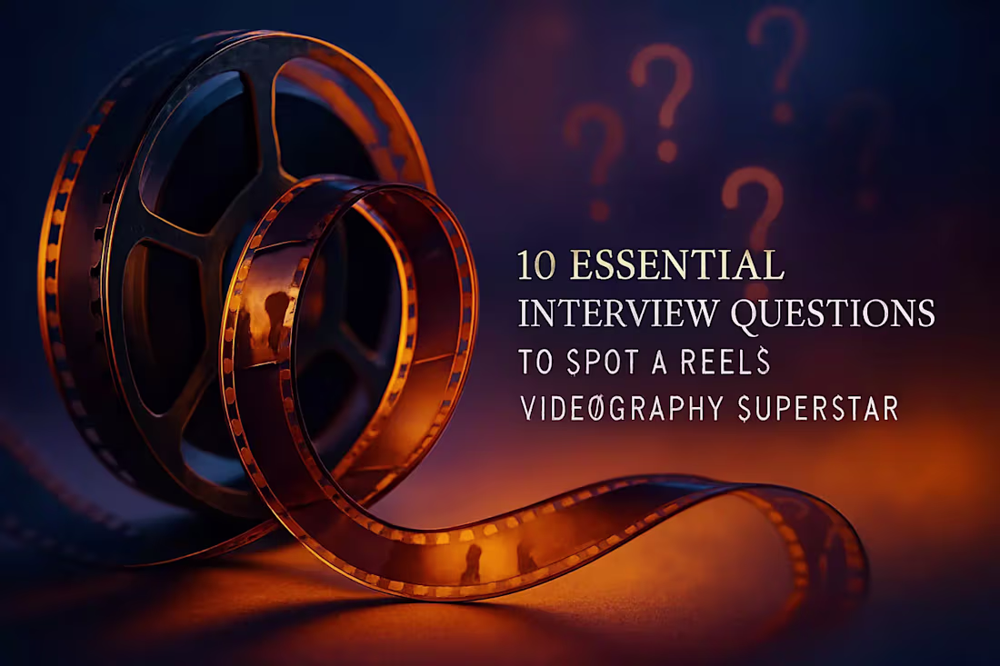 Cover image for 10 Essential Interview Questions to Spot a Reels Videography Superstar