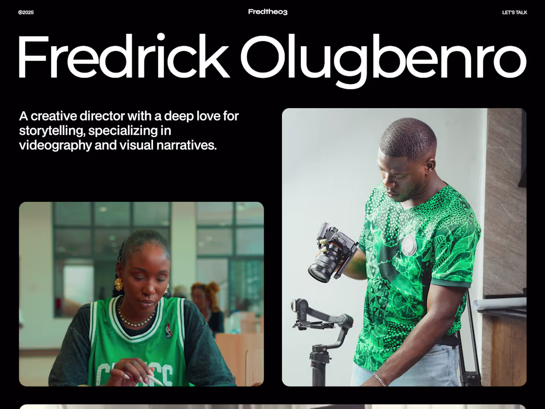 Cover image for Portfolio for Creative Director