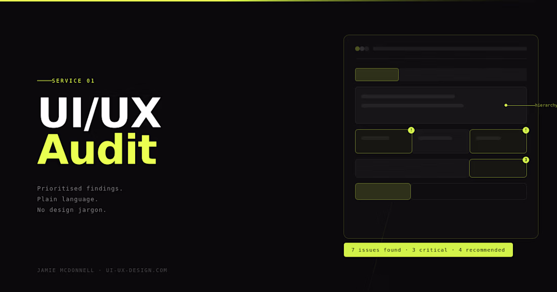 Cover image for UI/UX Audit