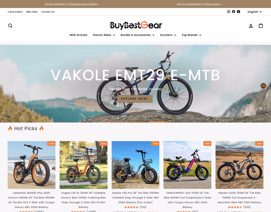 Cover image for E-commerce Site Optimization for BuyBestGear