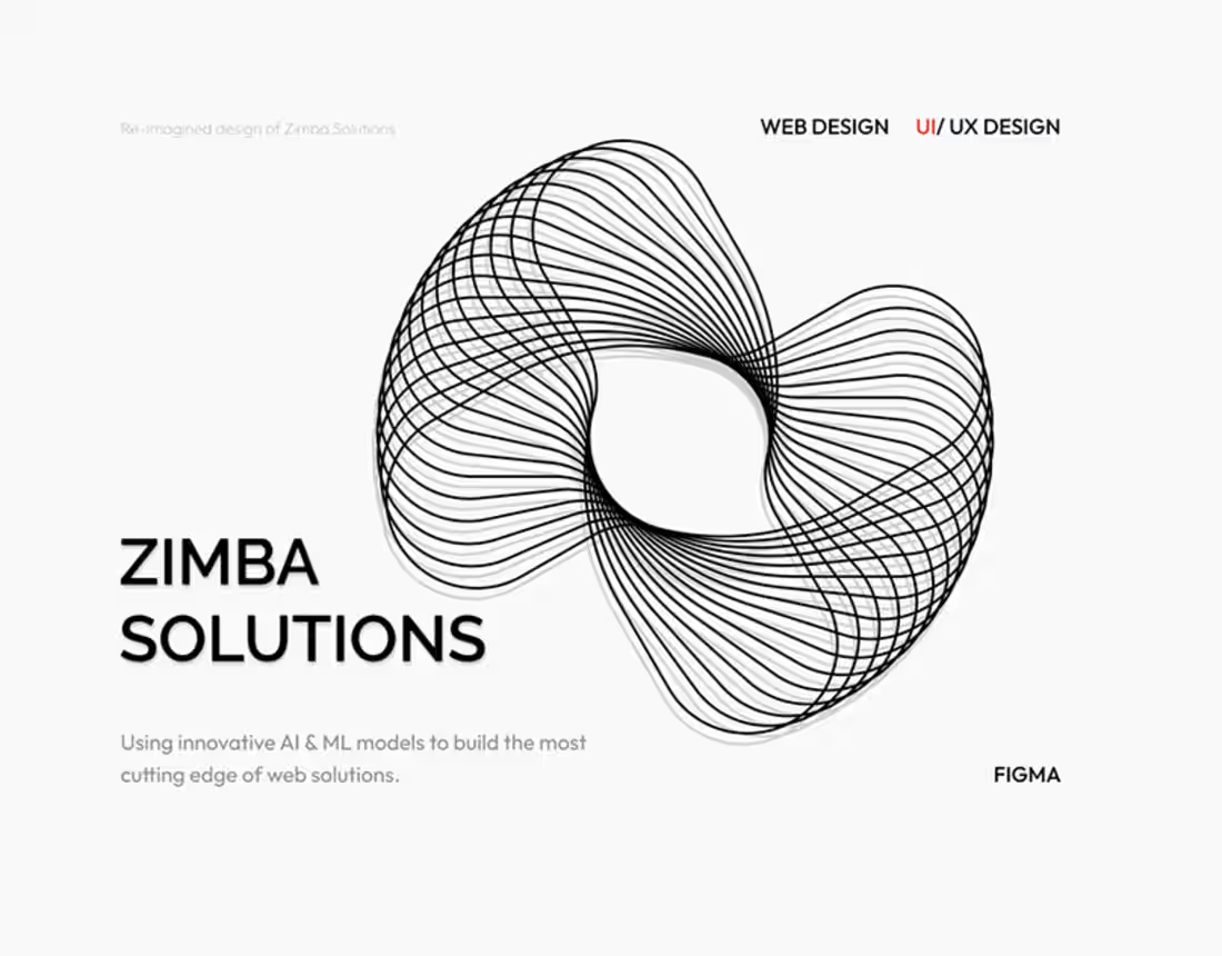 Cover image for Zimba Solutions - Ai web based solutions on Behance
