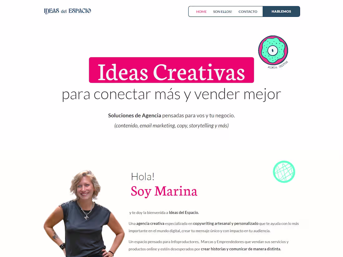 Cover image for Marketing agency website