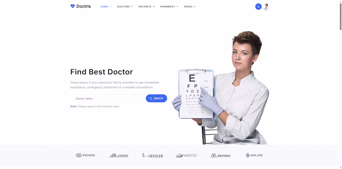 Cover image for Doctris Healthcare Platform Development