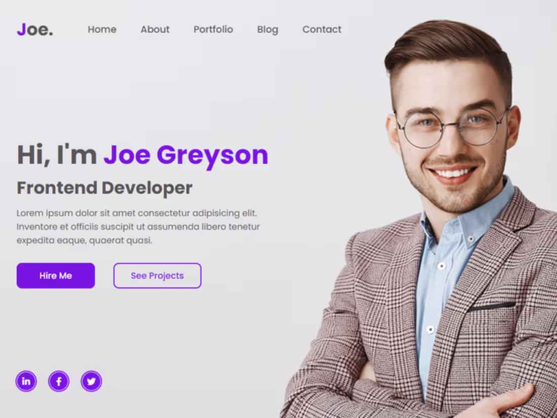 Cover image for Portfolio Website for Creatives/Professionals