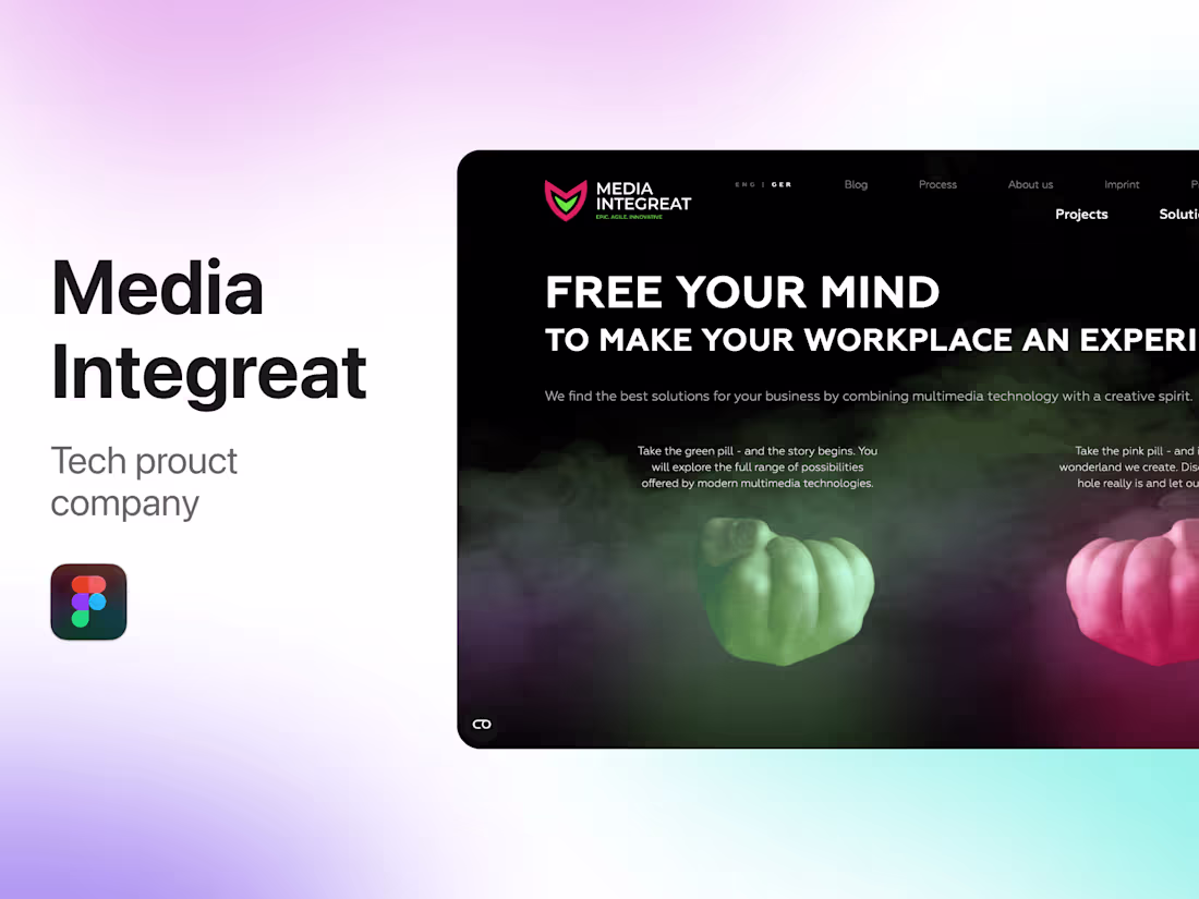 Cover image for Tech Product UX/UI Website Design