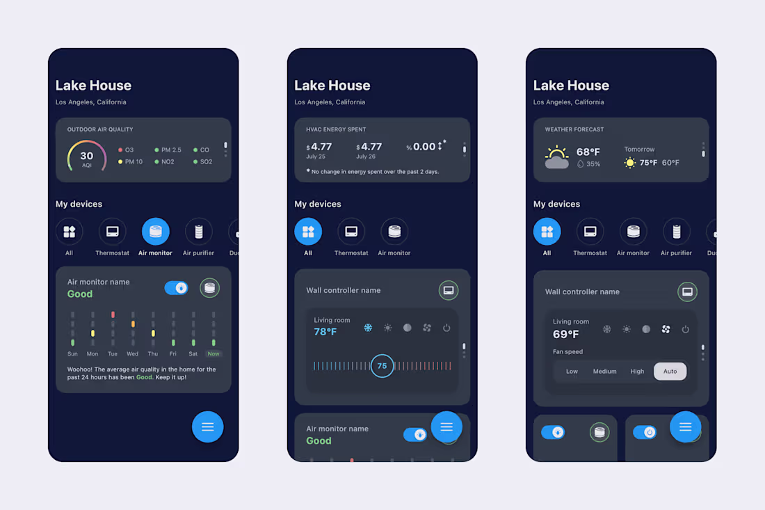 Cover image for Improving the user experience of an IoT smart home mobile app