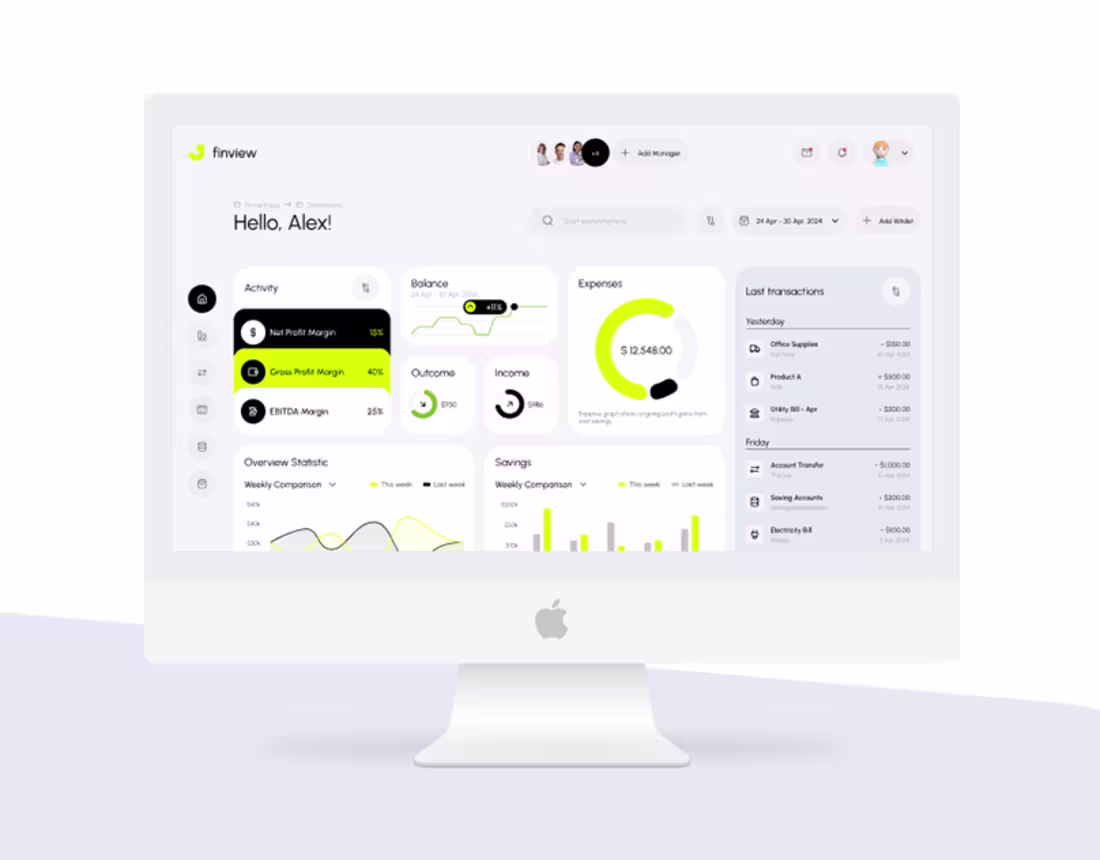 Cover image for finview: Online Banking & Financial Management 