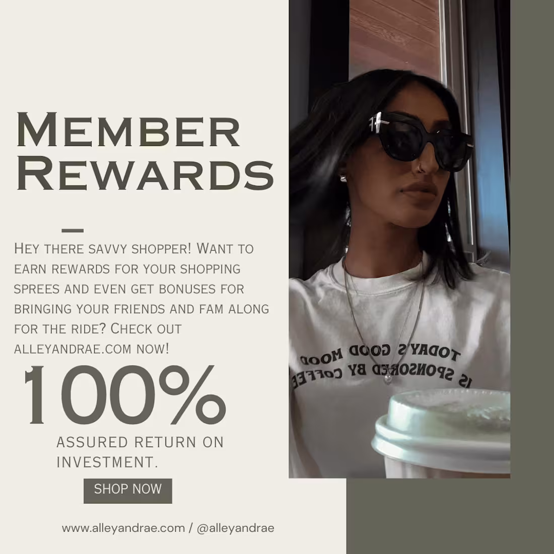 Cover image for Member Rewards - Alley and Rae