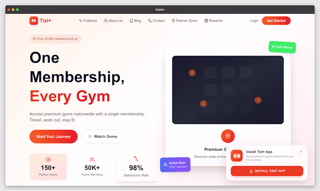 Cover image for SaaS Web Application Built From Scratch