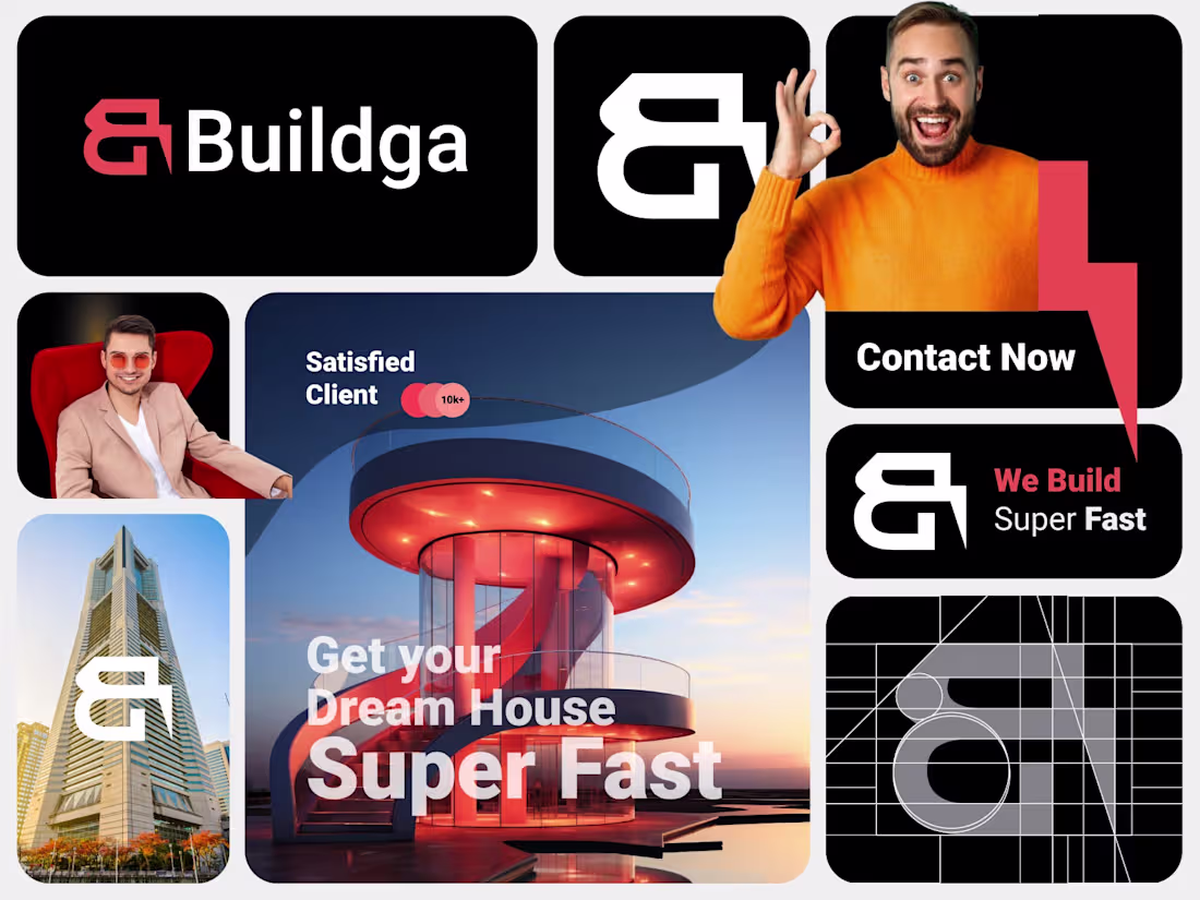 Cover image for Buildga logo design for Luxury