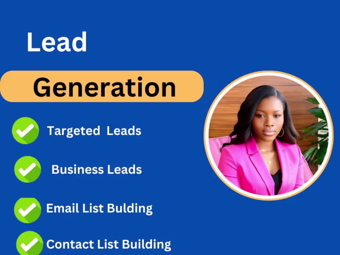 Cover image for You will get lead generation specialist, linkedin lead generatio