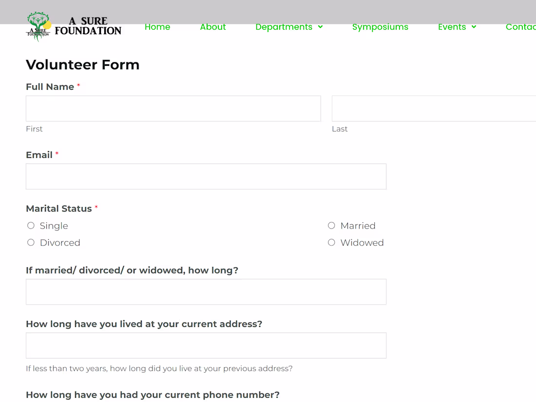 Cover image for Nonprofit portal