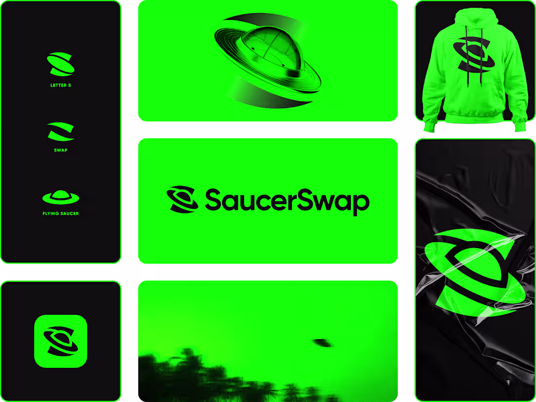 Cover image for SaucerSwap - Logo Design