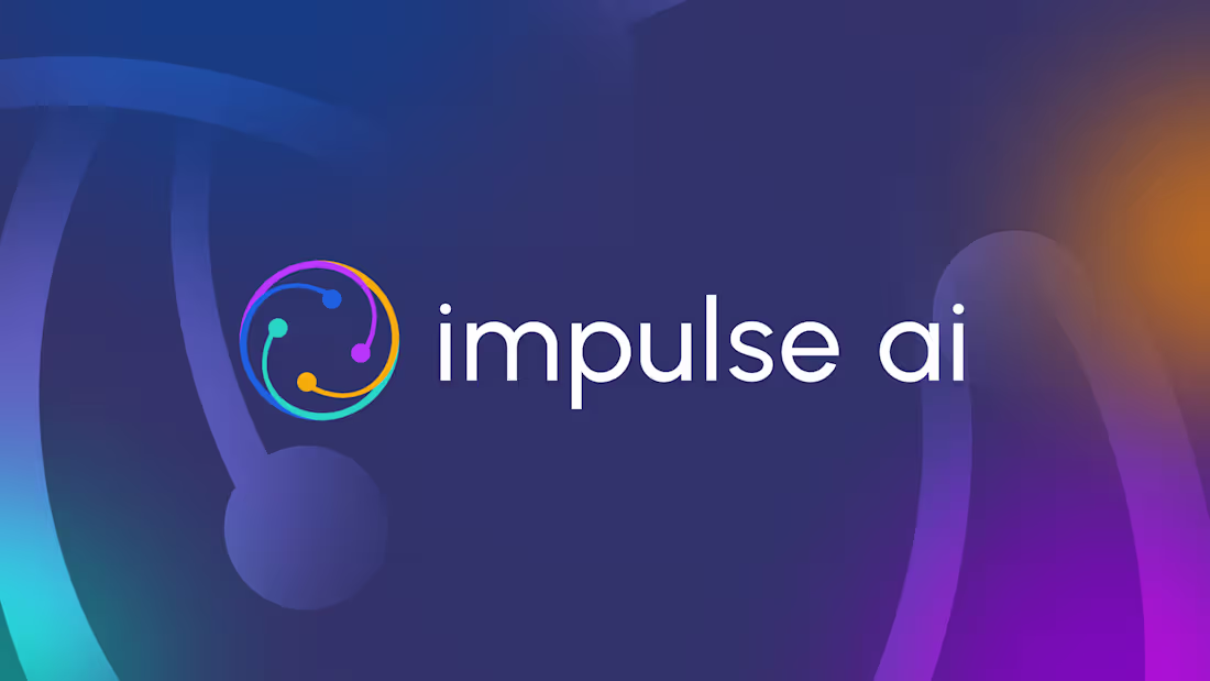 Cover image for Logo IMPULSE AI | BrandBook | Logo Design | Branding 