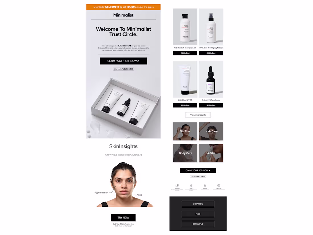 Cover image for Designing the Welcome Email for Minimalist