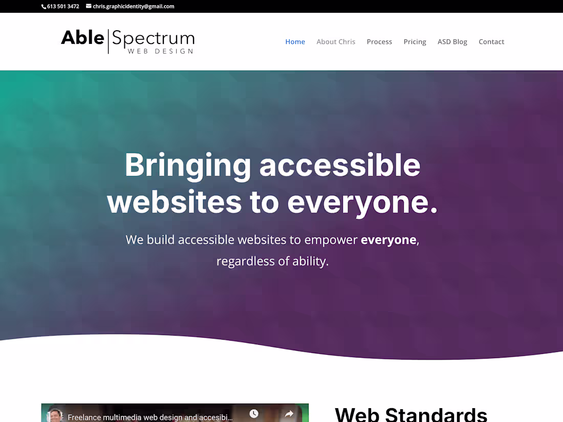 Cover image for Able Spectrum Web Design
