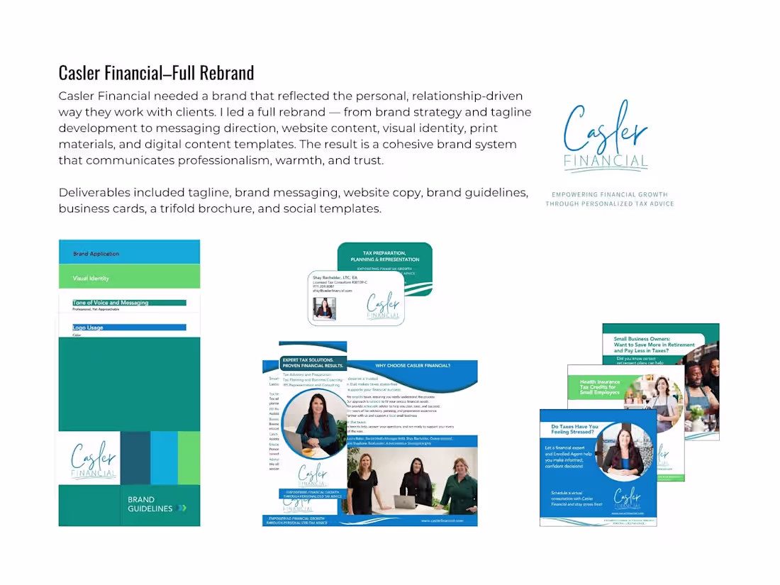 Cover image for Casler Financial-Full Rebrand