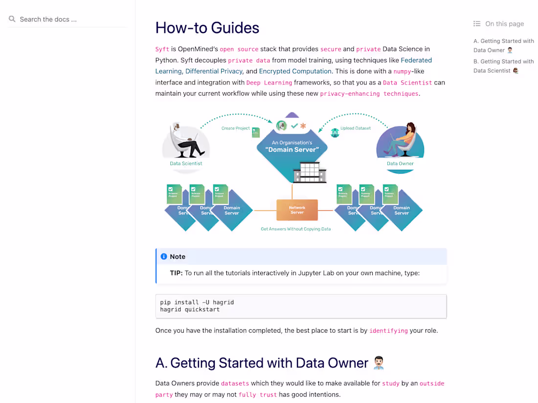 Cover image for How-to Guides — PySyft documentation