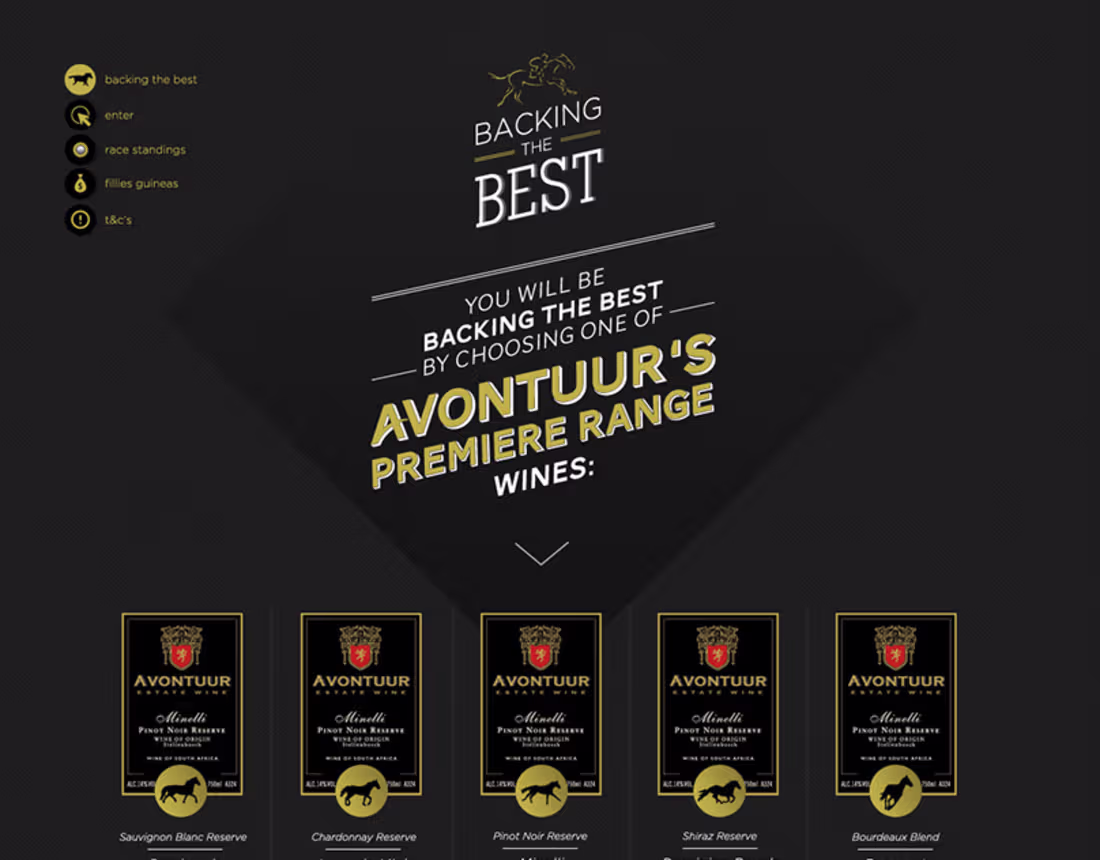 Cover image for Avontuur Estate Backing the Best Microsite | Behance