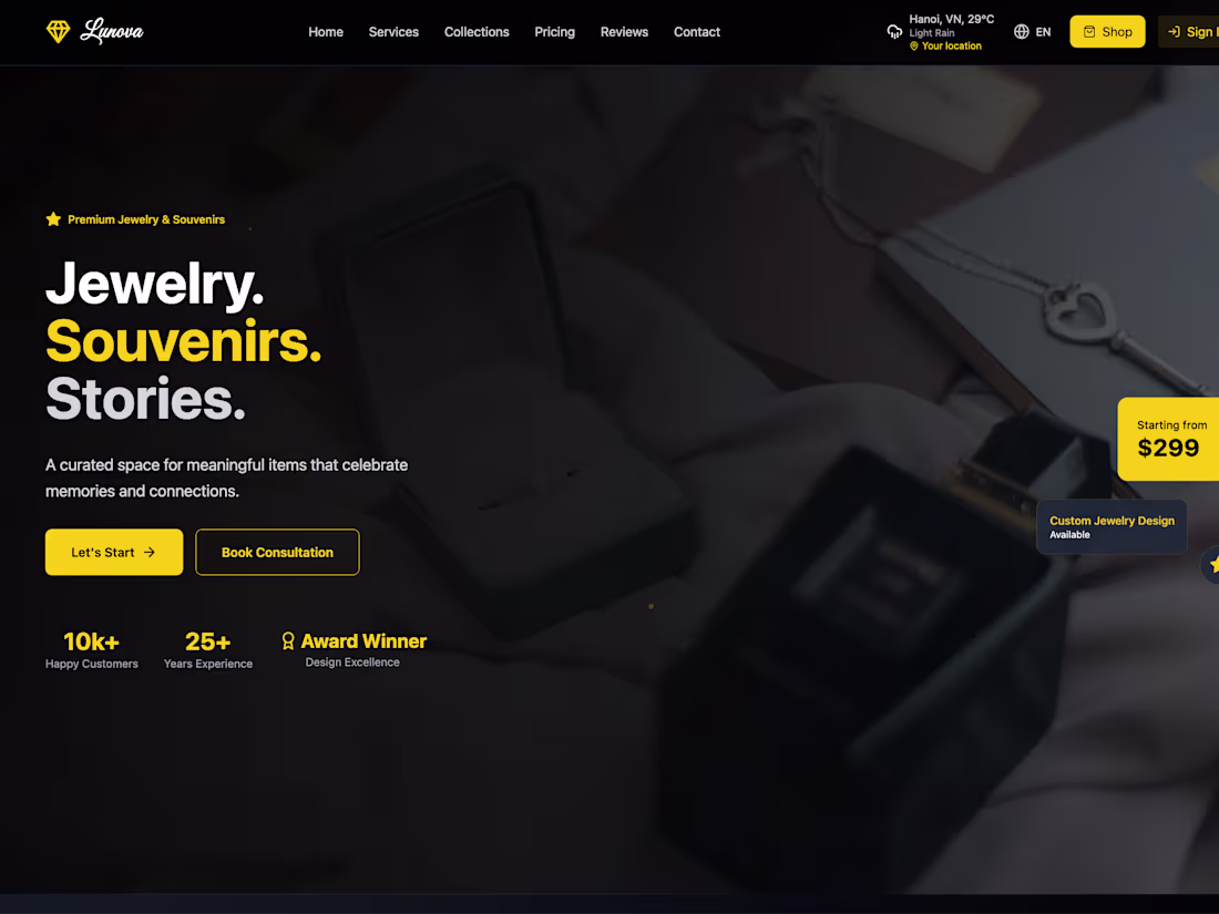 Cover image for Lunova E-commerce Platform Development