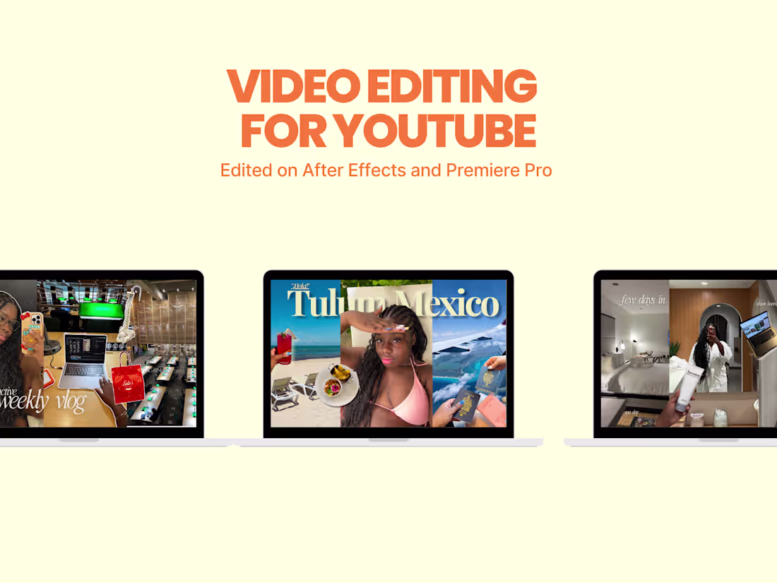 Cover image for YouTube | Video Editing