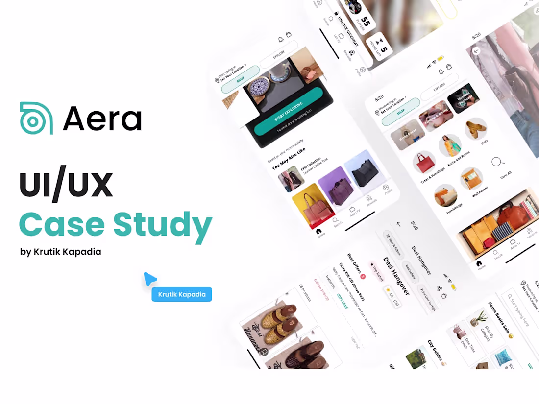 Cover image for UX Redesign for eCommerce Mobile App