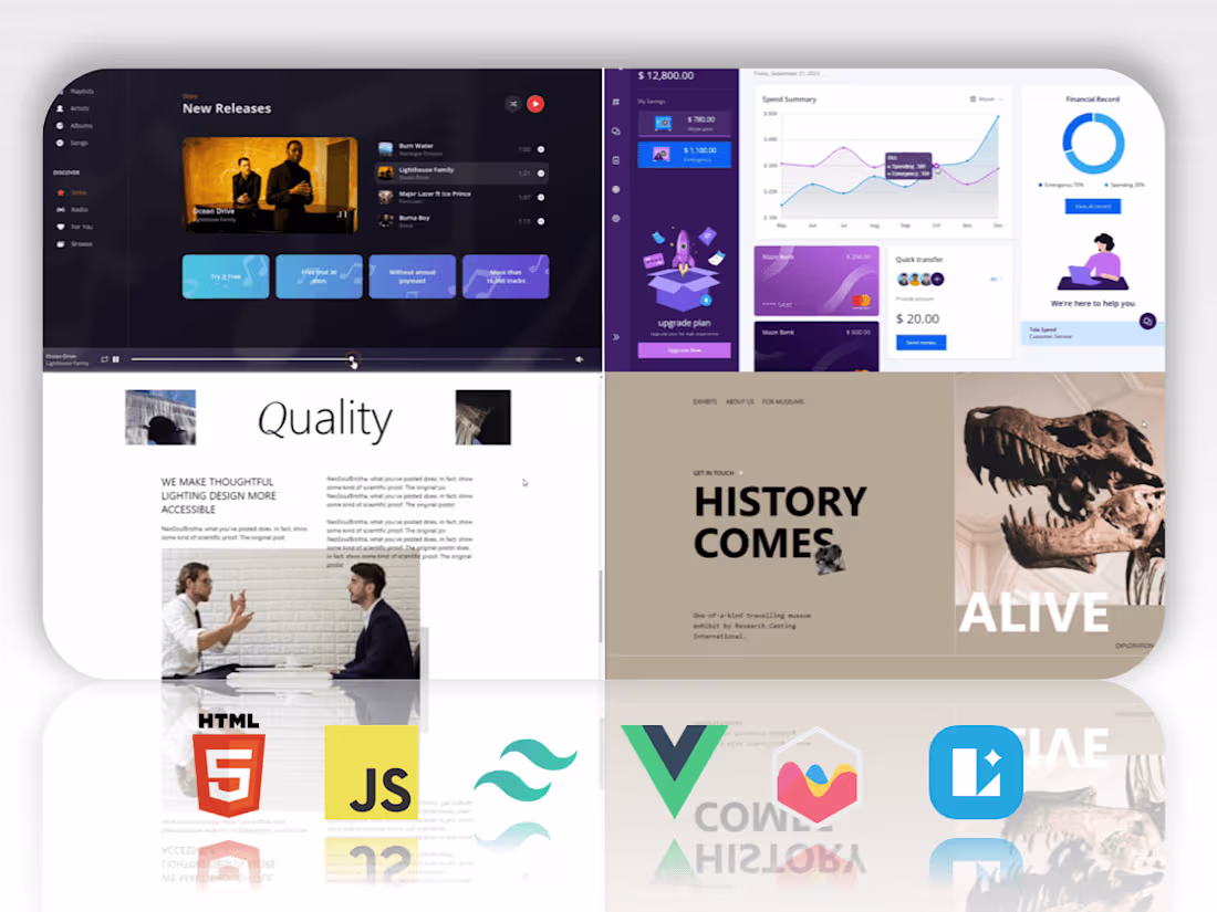 Cover image for UI Designs To Life!