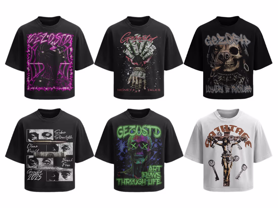 Cover image for Some of the graphic tees