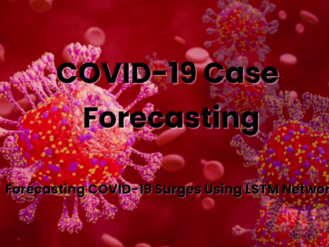 Cover image for COVID-19 Case Forecasting with Python