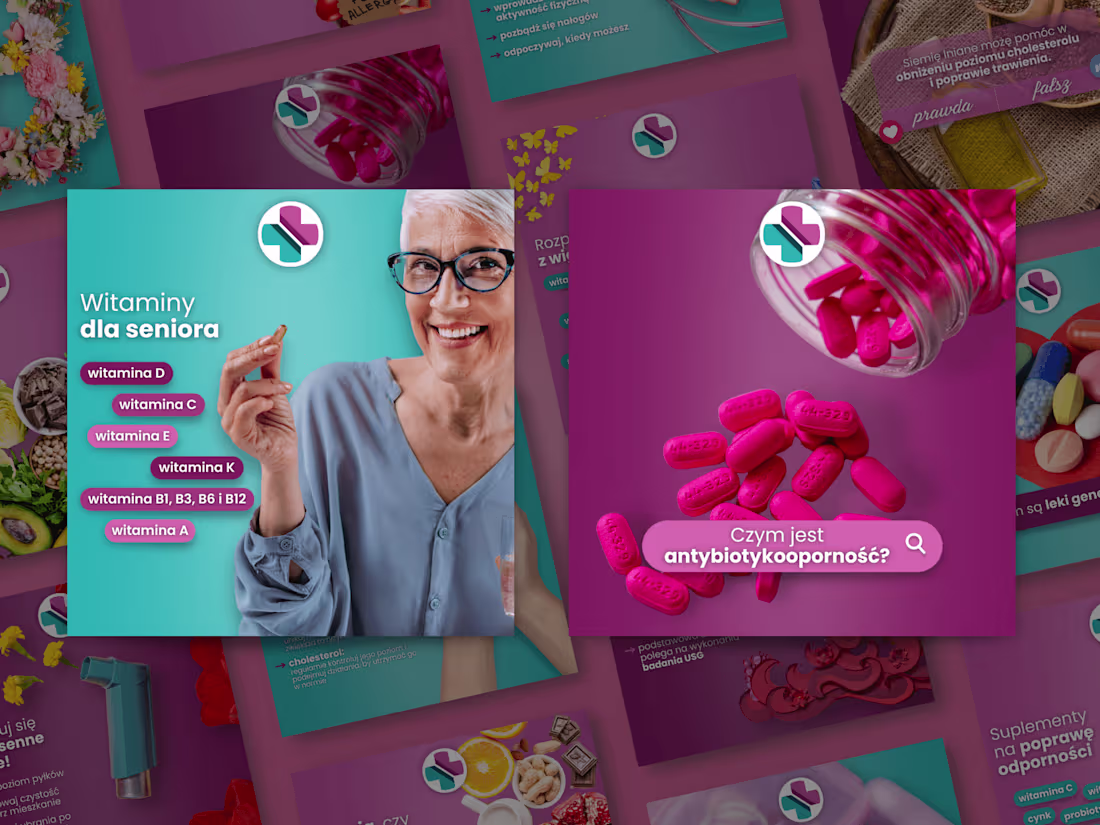 Cover image for Pharmacy - social media management