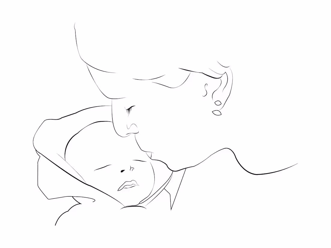 Cover image for A sweet moment immortalized in