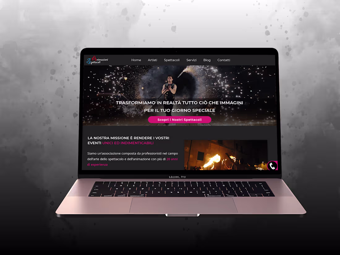 Cover image for Animazioni e Spettacoli