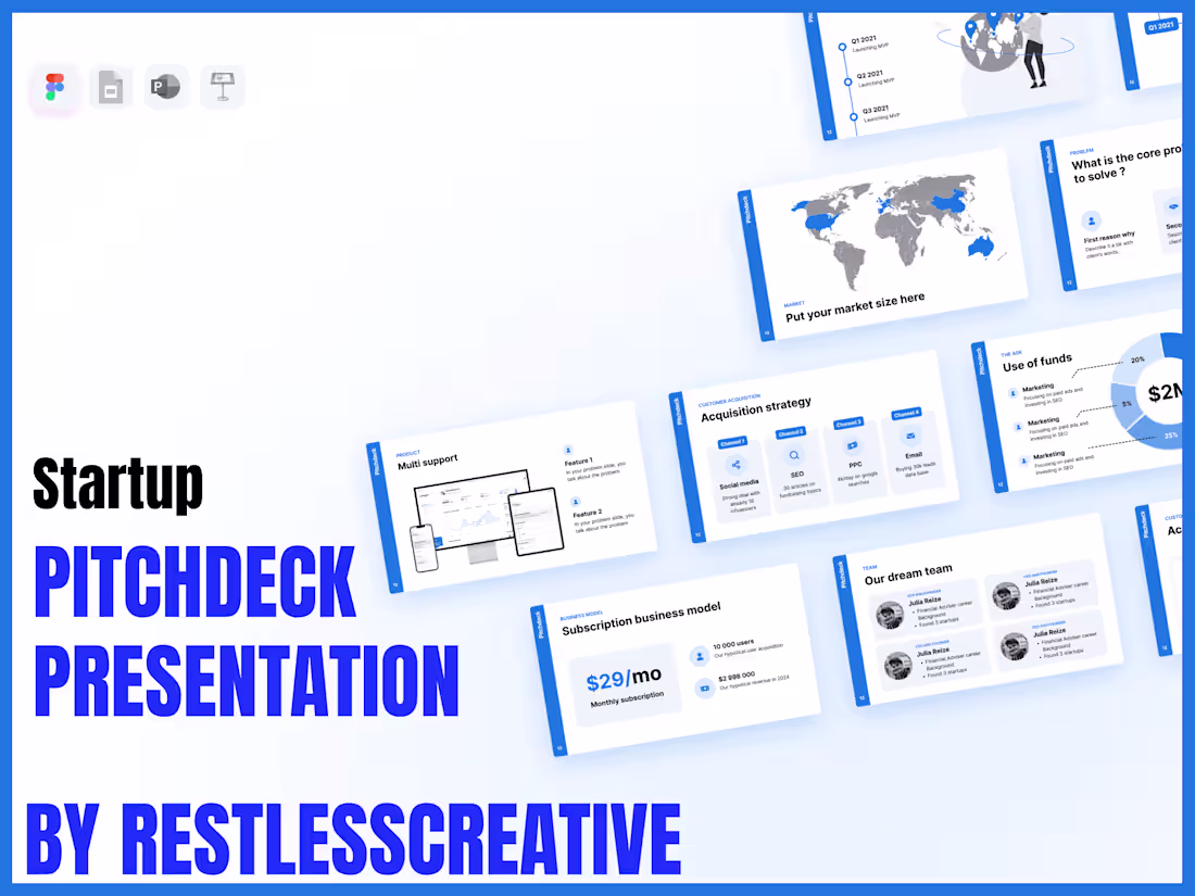 Cover image for Pitch Deck Presentation Designs That Will Land Your Sale