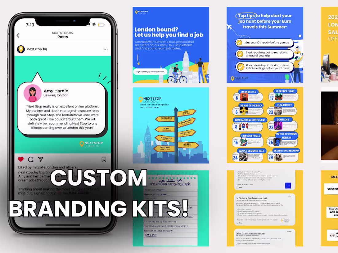 Cover image for  Let me create a visually captivating brand kit
