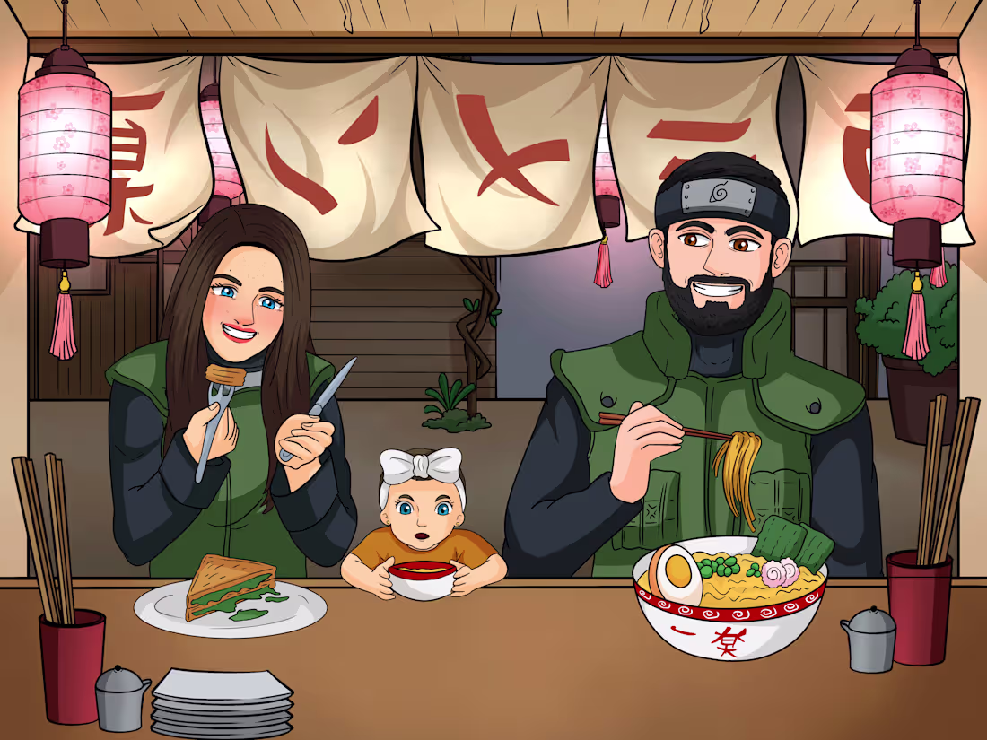 Cover image for I will change your perfect moment become naruto style