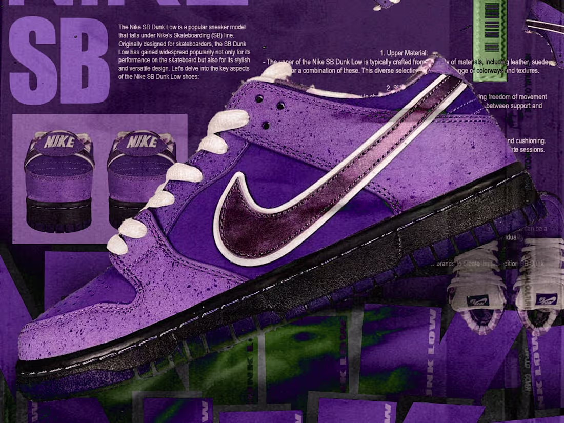 Cover image for NIKE SB DUNK LOW POSTER DESIGN