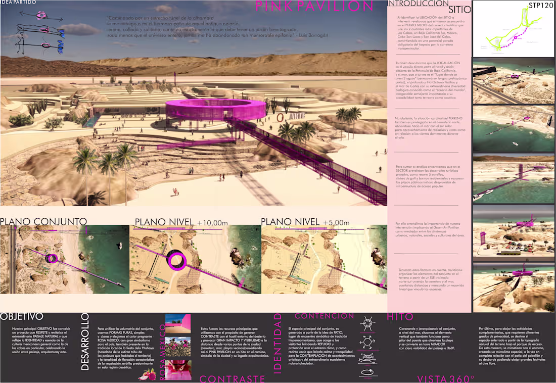 Cover image for Pink Art Pavilion/Conceptual Architecture Design