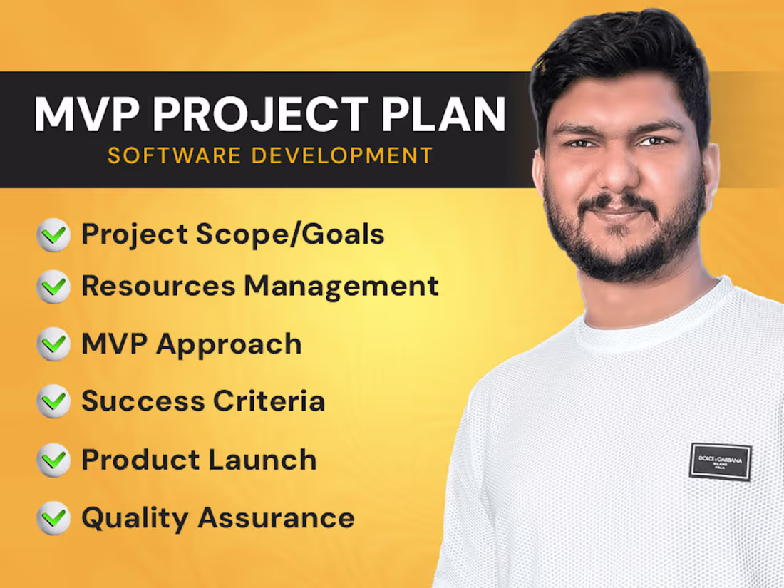 Cover image for MVP Project Plan | Strategic Software Development and Roadmap