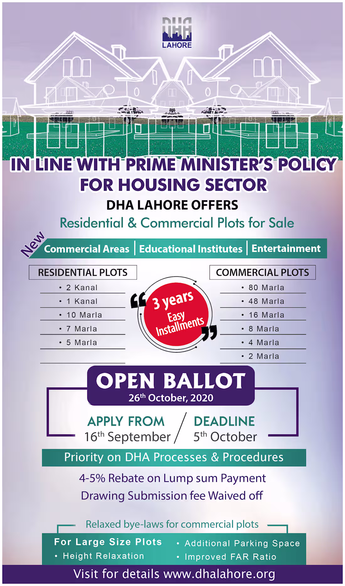 Cover image for Ad Designs for a prestigious housing firm