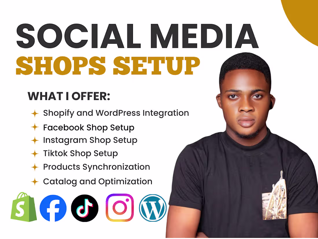 Cover image for Facebook, Instagram & TikTok Shop Setup for Shopify Store