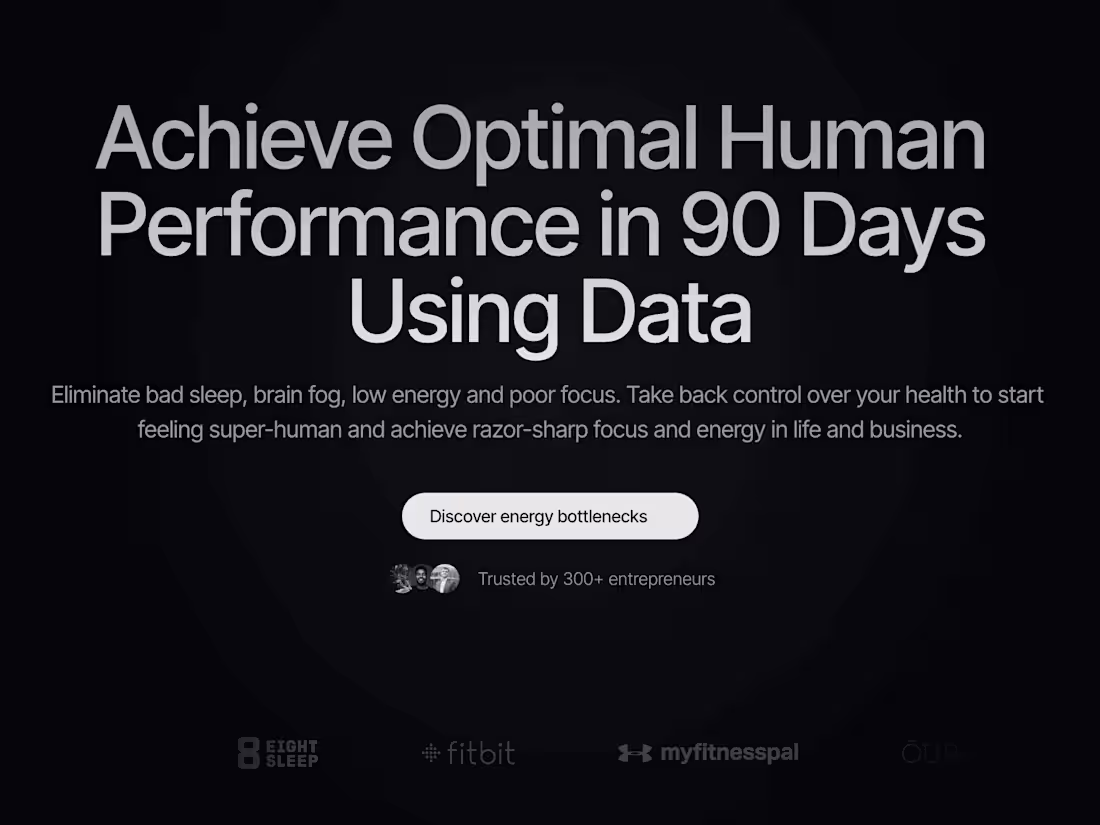 Cover image for Peak Club - Landing Page