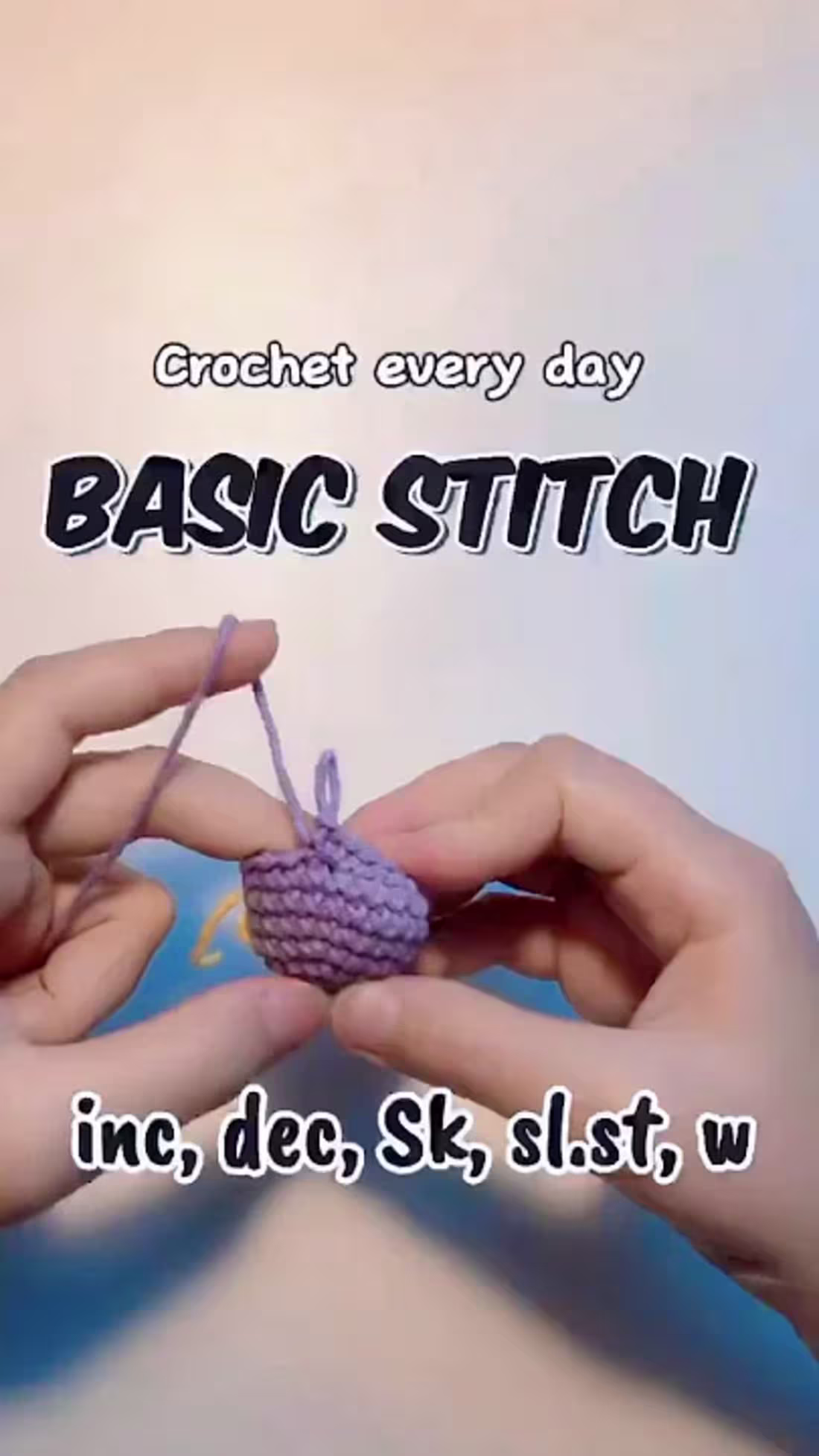 Cover image for Next basic crochet stitches | Mũi móc len cơ bản | Ricychan Cro…