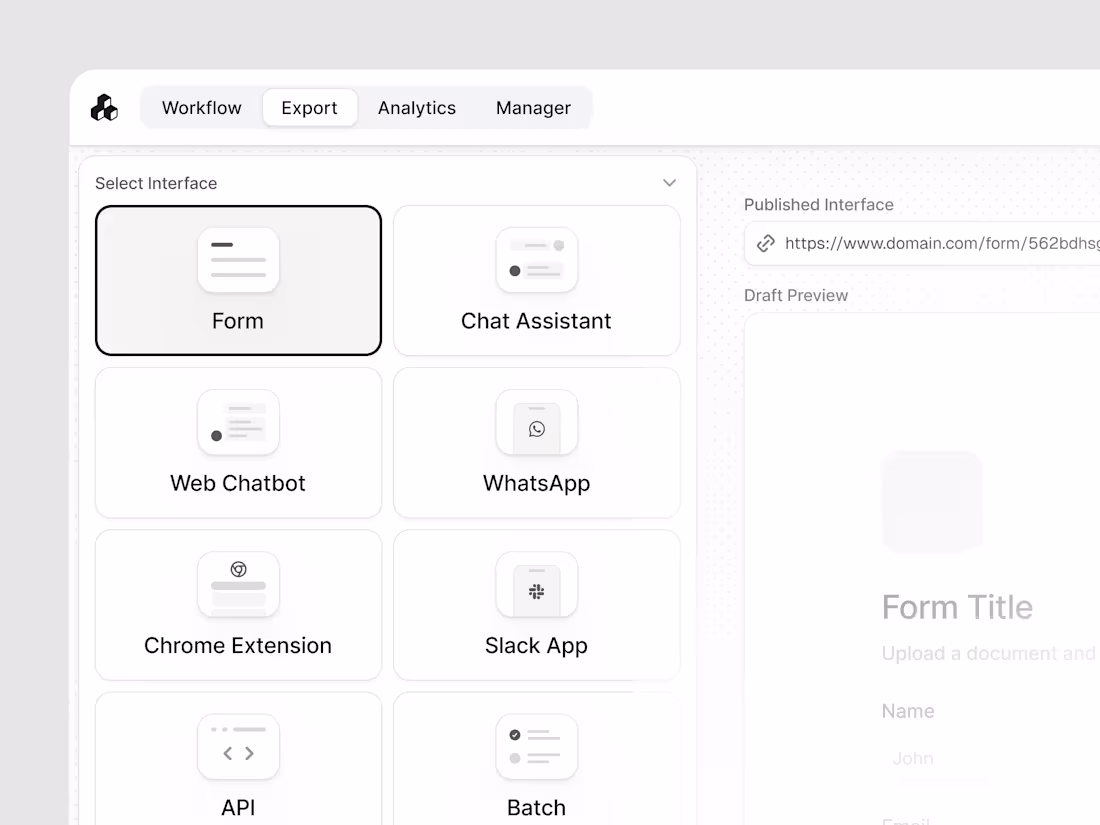 Cover image for Interface Selection Sidebar