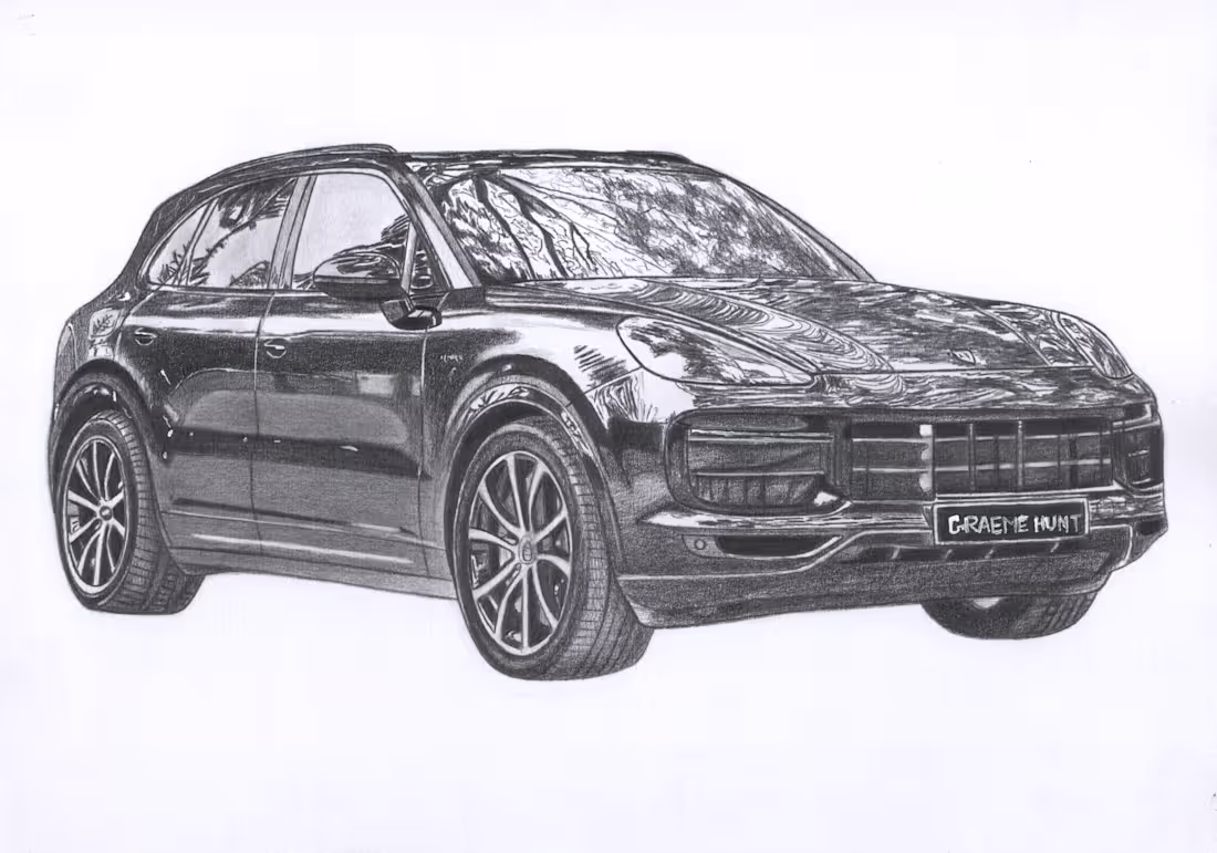 Cover image for I will make your car drawing with my own hands 