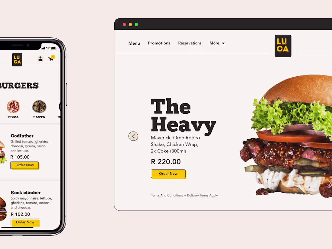 Cover image for Luca Restaurant