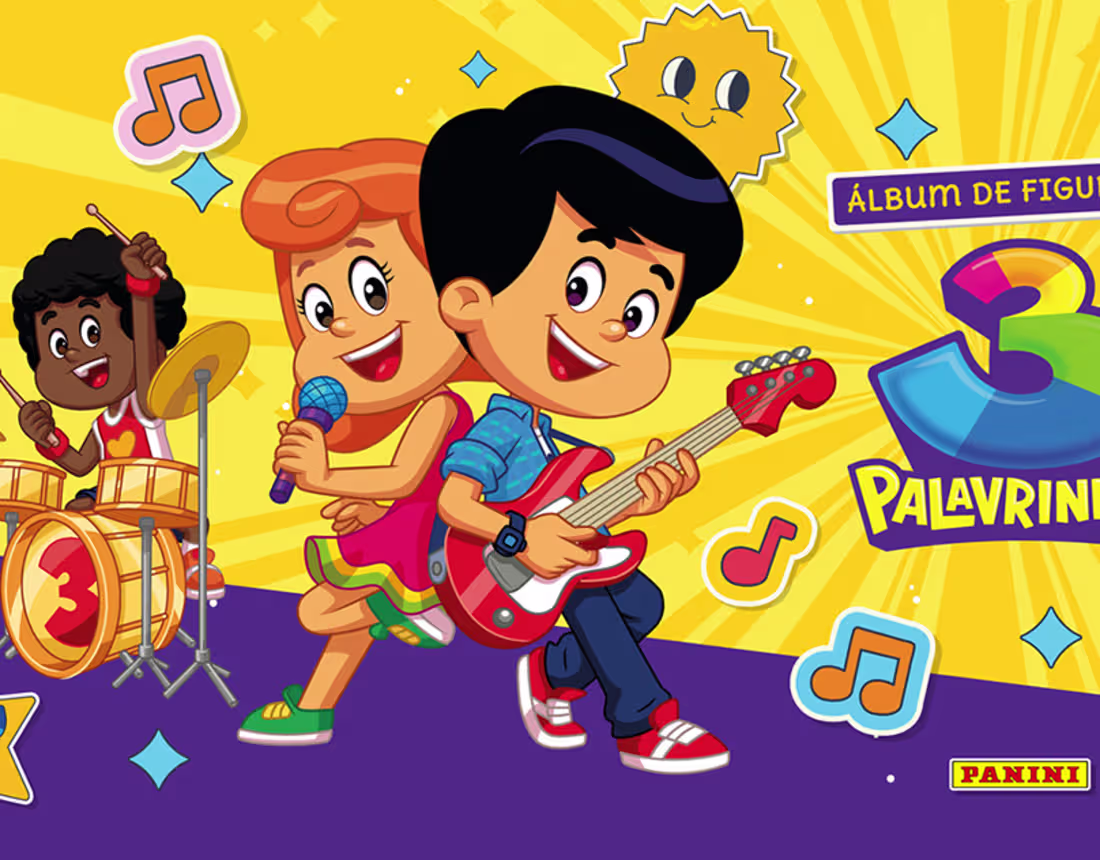 Cover image for 3 Palavrinhas | Álbum de Figurinhas