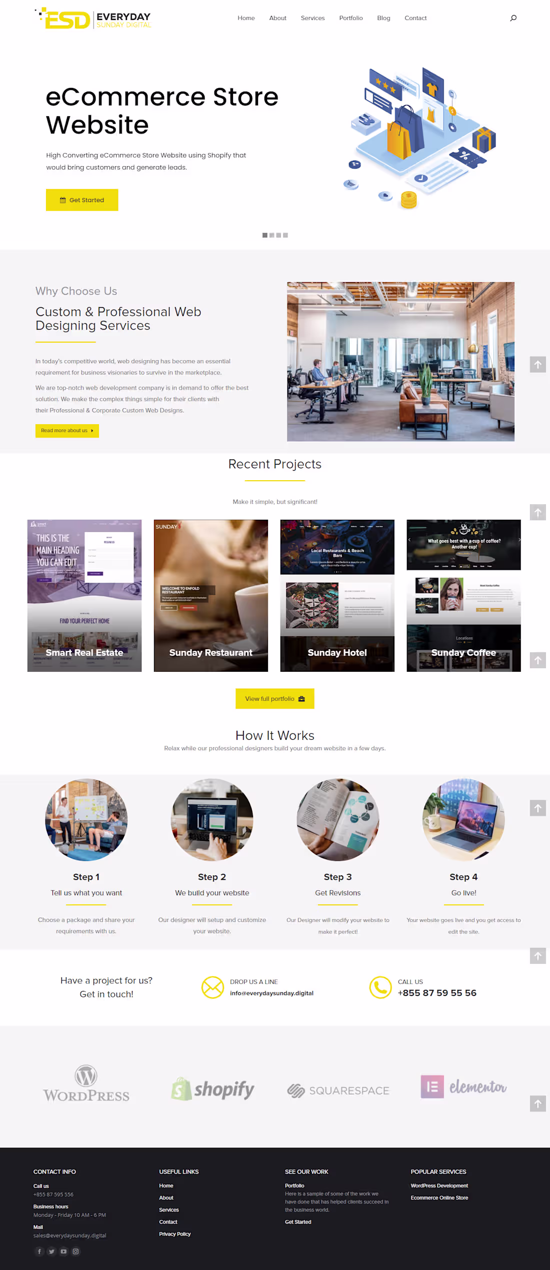 Cover image for Web Agency Website