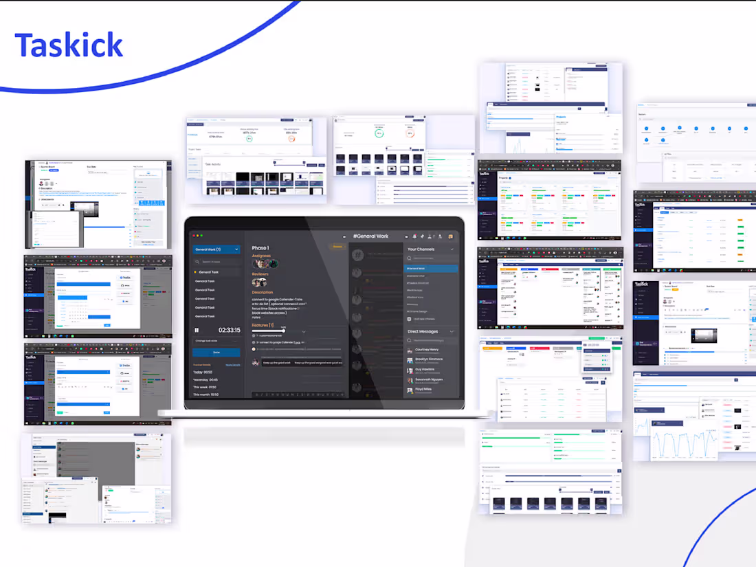 Cover image for Taskick - a project management tool that increases team product…