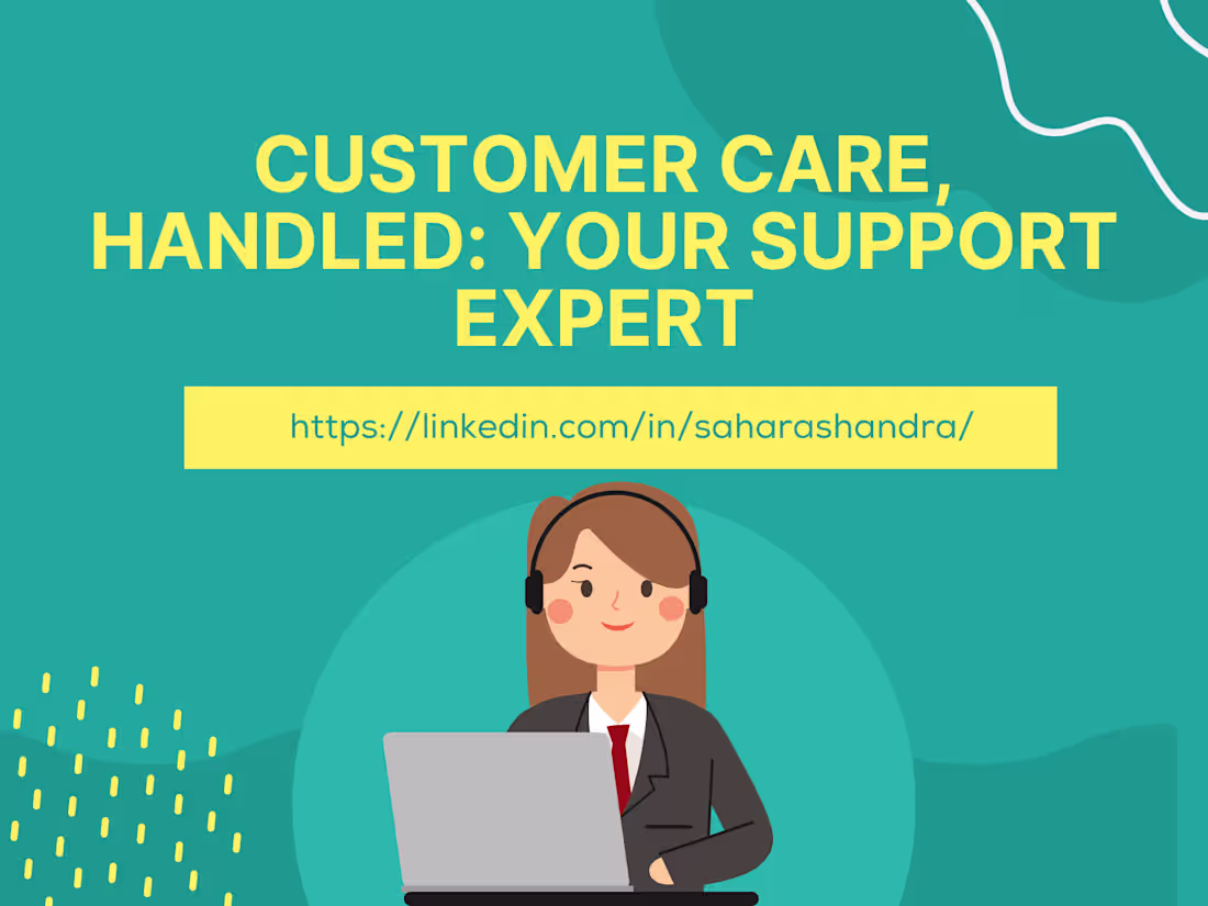 Cover image for Customer Care, Handled: Your Support Expert
