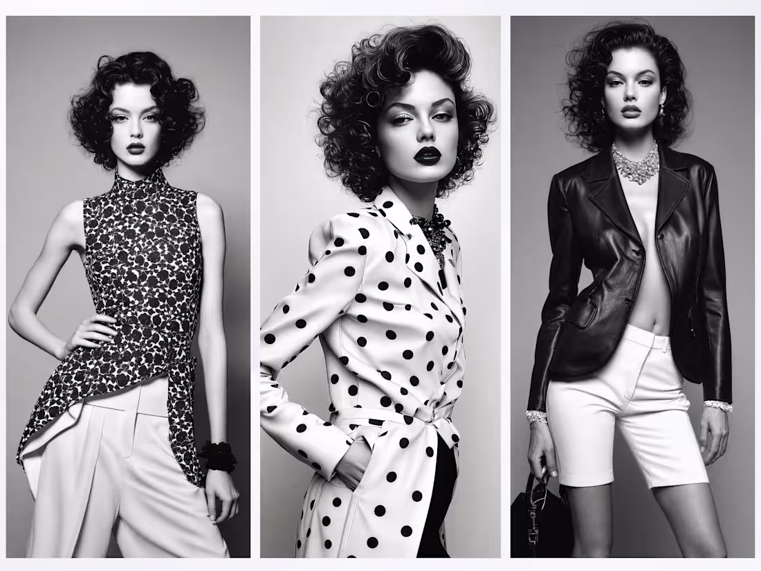 Cover image for High Fidelity AI Fashion Synthesis: Monochrome Archival Series